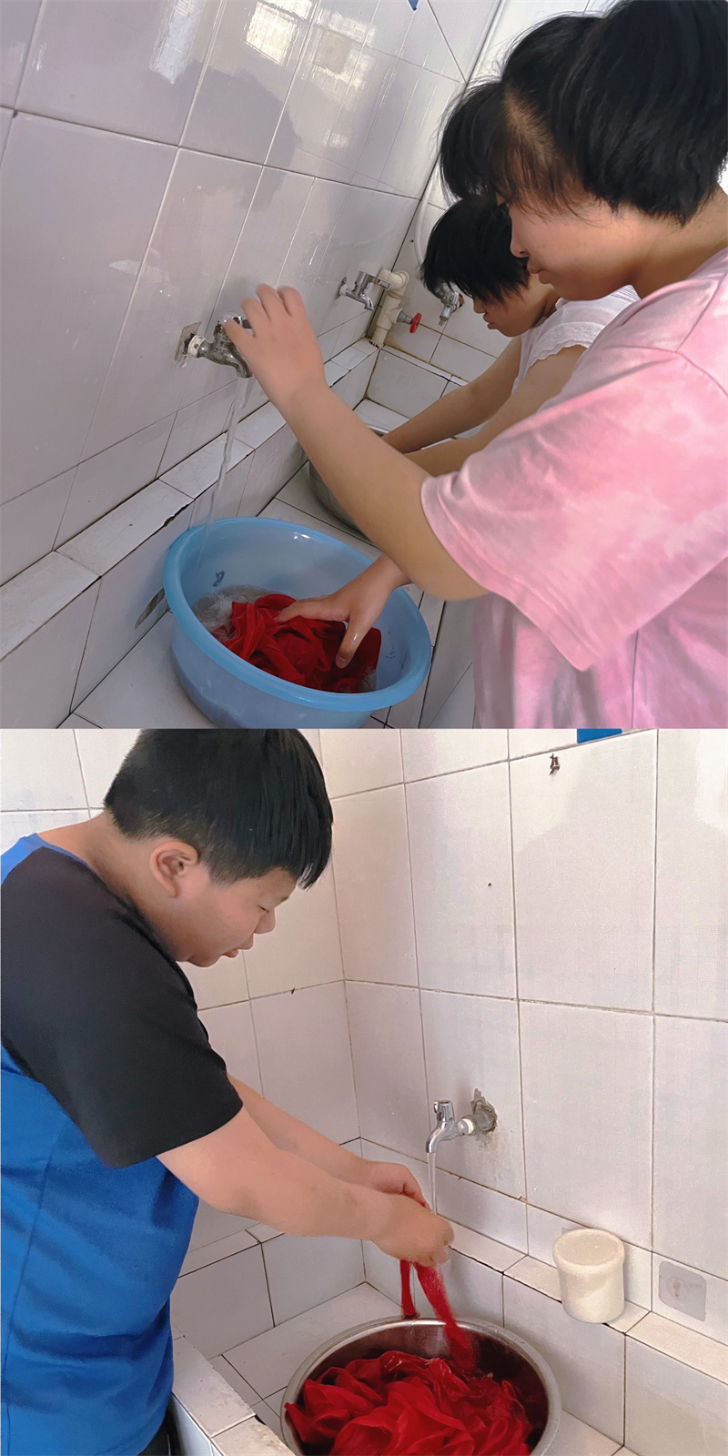 生活自理篇：学洗红领巾，晾晒红领巾